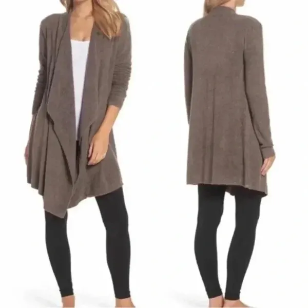 Barefoot Dreams Size L/XL Bamboo Chic Lite Calypso Wrap in Brown - Image 8
