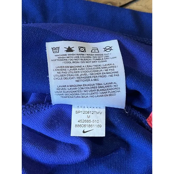 Nike Golf Tour Performance Dri-Fit Women's‎ Purple Short Sleeve Top M Athleisure - Image 9