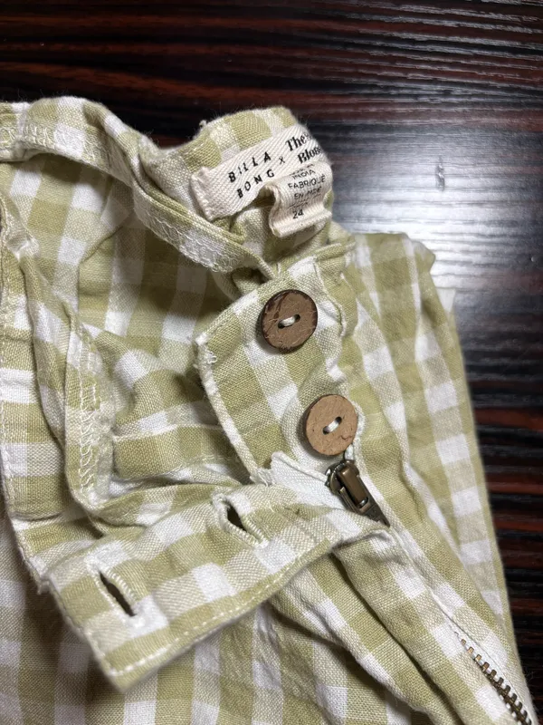 Green Gingham Pants - Image 4