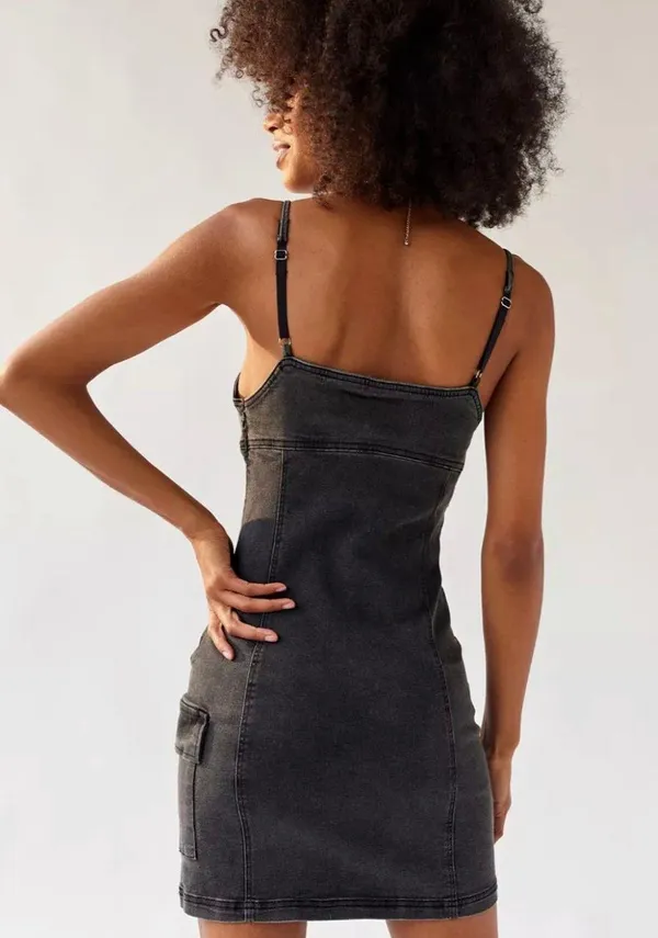 Urban Outfitters Gray Dress - Image 3