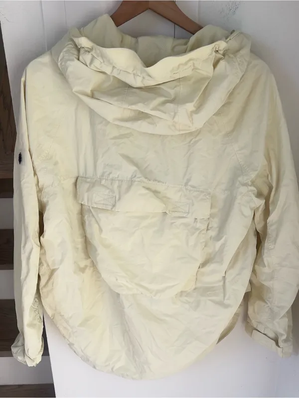 Free People Singin In The Rain Packable Rain Jacket in Butter Yellow - Image 4