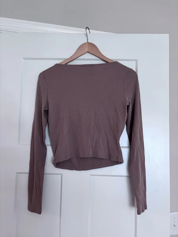 ZARA Long Sleeve Top - Image 2