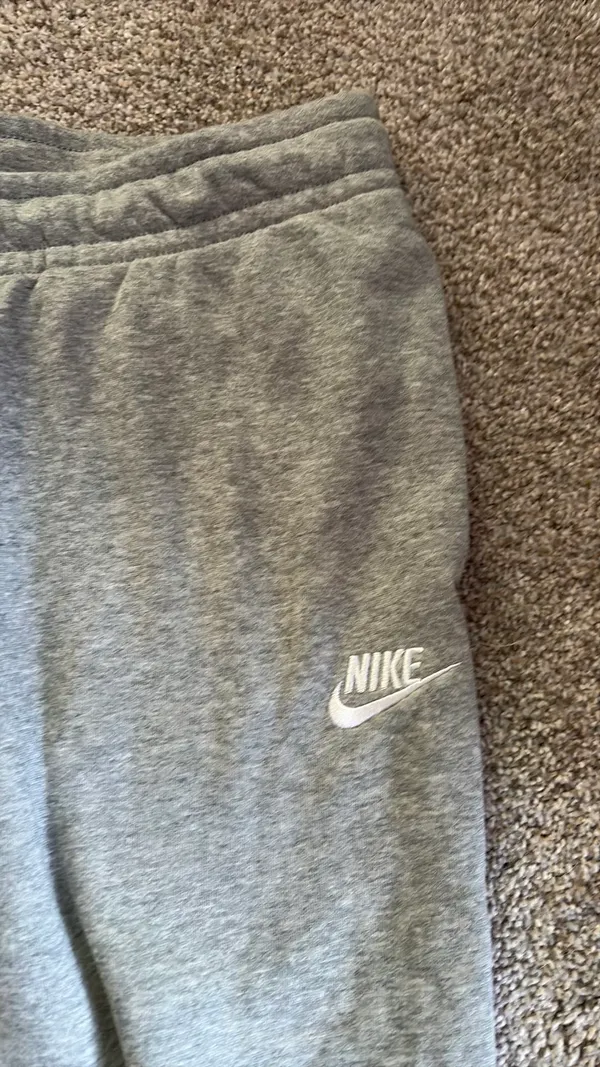 Grey Nike Jogger Sweatpants - Image 3