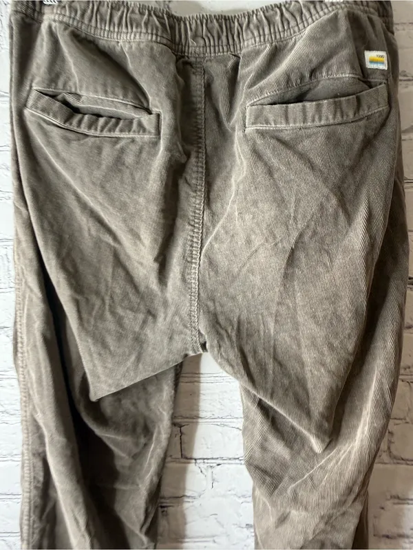 Vuori women’s brown draw string pants medium - Image 6