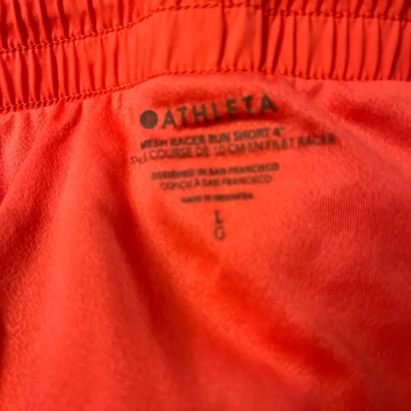 Athleta Bright Pink Athletic Shorts - Image 3