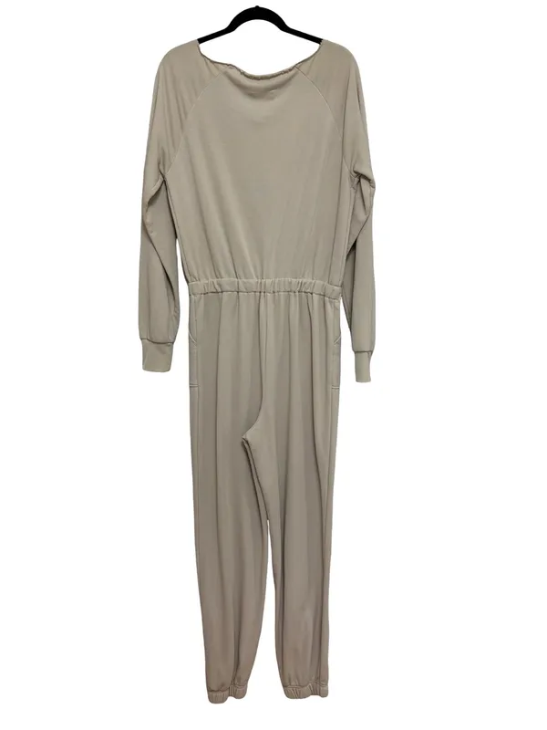 REVOLVE Lovers and Friends x Rachel Caddie Lounge Jumpsuit in Sandstone - Size L - Image 3