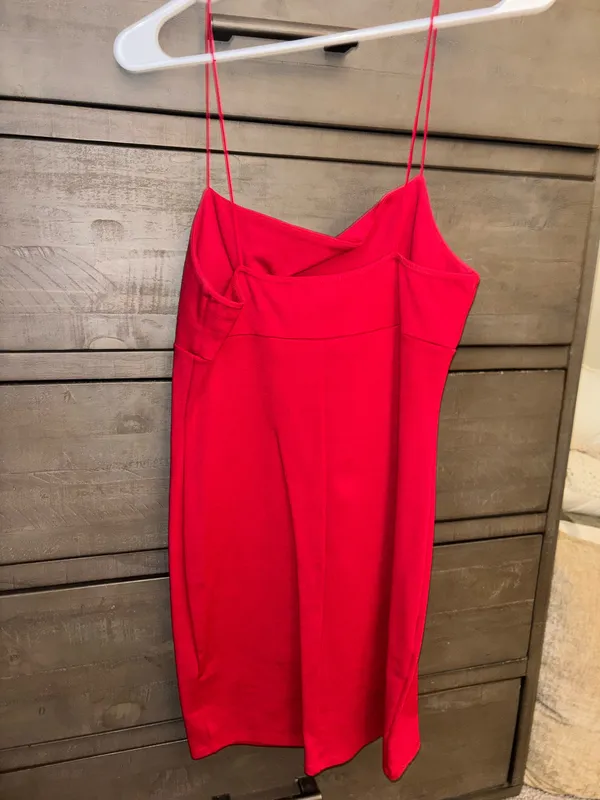 Urban Outfitters Red Bodycon Dress Mini - Image 2