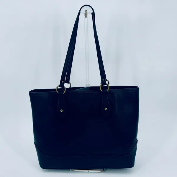 Frye and Co. Black Core Tote Bag Faux Leather - Image 3