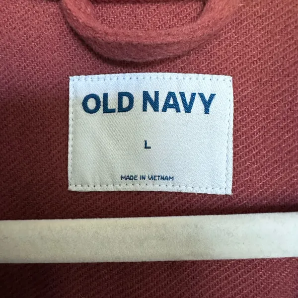 Old Navy Women’s Soft-Brushed Utility Shacket - Rust Red - Image 4