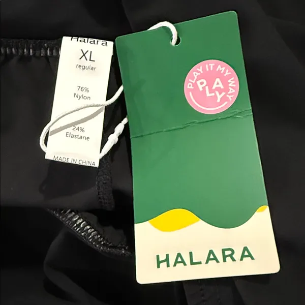 HALARA Black Relaxed Fit Joggers - Image 7