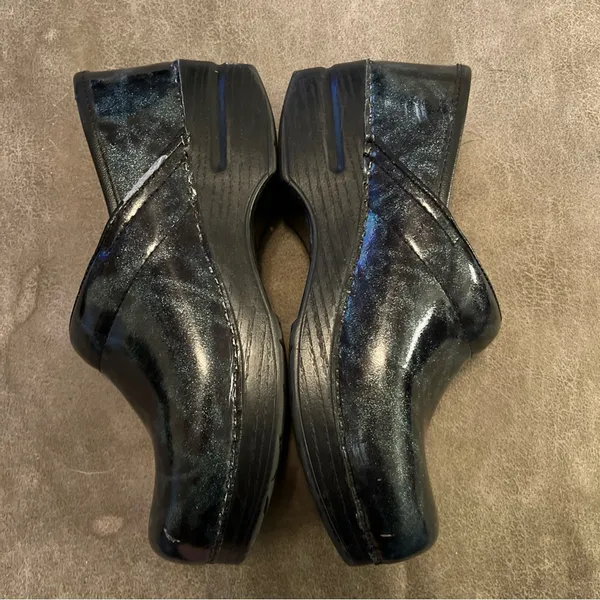 Dansko Black And Green Mules EU36 US5.5-6 - Image 3