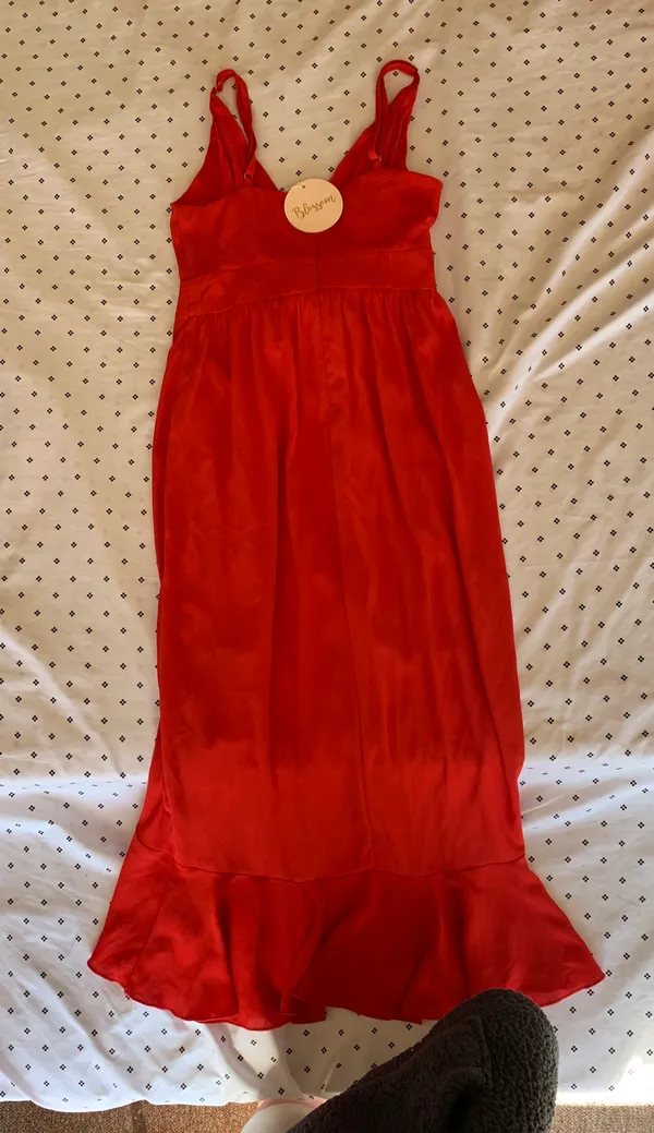 NWT Red Maxi Dress Size 2 - Image 5