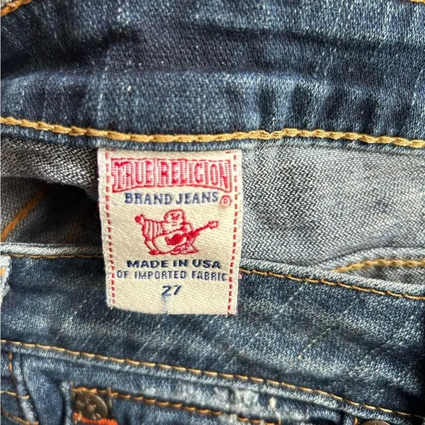 True Religion Bootcut Jeans Size 27 - Image 4
