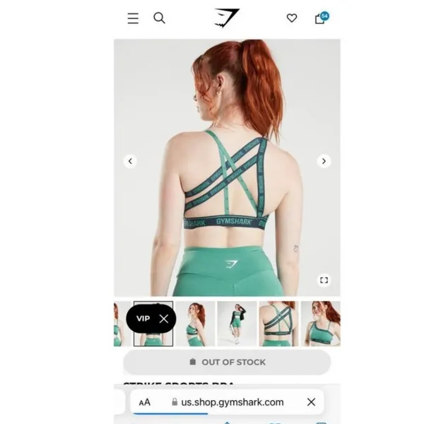 Gymshark New Sports Bra XL - Image 6