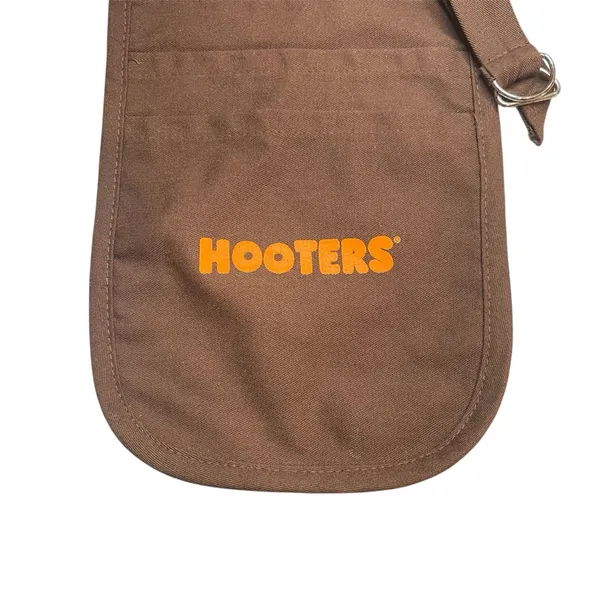 Hooters Brown Orange Uniform Money Pouch EUC - Image 2