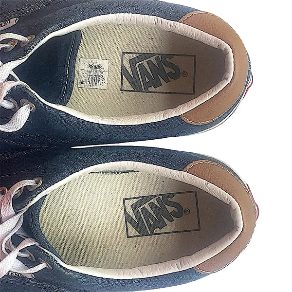 *VANS* •Off The Wall•Classic Era 59•Skate Shoe•Woman’s 9.5•Men’s 8•Navy Denim - Image 9