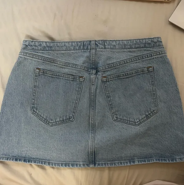 Abercrombie Curve Love Mid Rise Denim Mini Skirt 27 - Image 7
