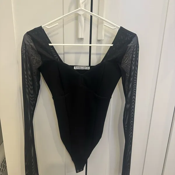 Abercrombie & Fitch Black Bodysuit - Image 3