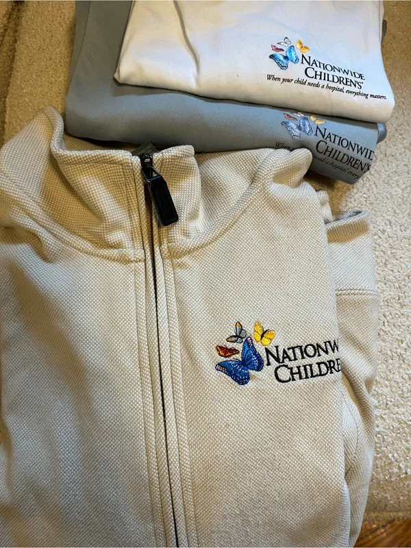 Nationwide Children’s Shirt & 1/2 Zip Bundle - Image 2