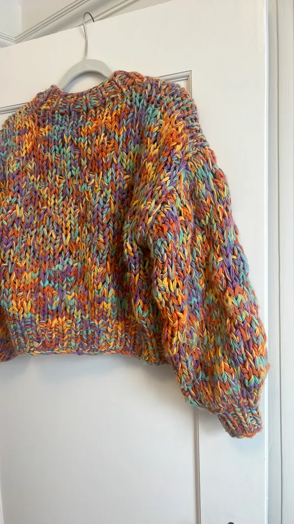 Colorful cardigan Size L - Image 3