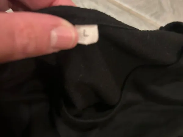 Black Long Sleeve Scoop neck maternity - Image 6