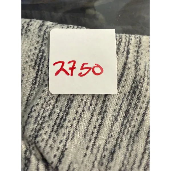 Lululemon Grey White Space Dye‎ Ruched Racerback Tank Top Womens Size 6 - Image 7