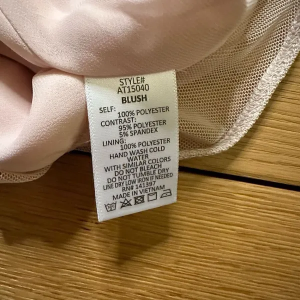 NWT Astr blush bodysuit career xs - Image 6