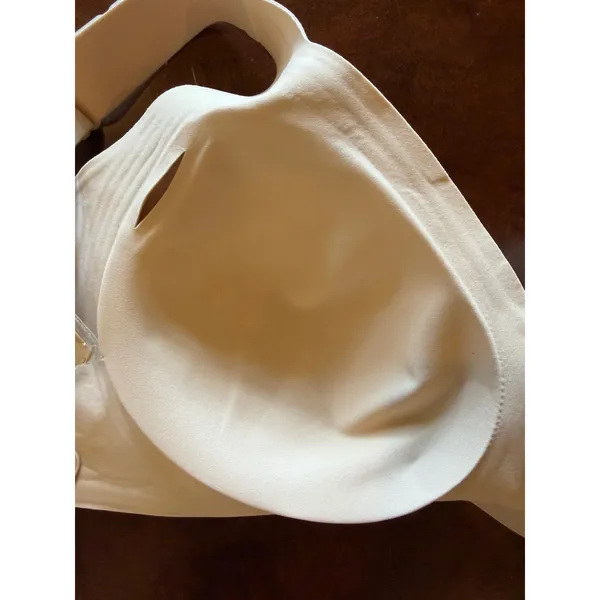 LetsJoli Jelly Bra Women Large Beige NWT Wireless Push Up Full Coverage Support - Image 14