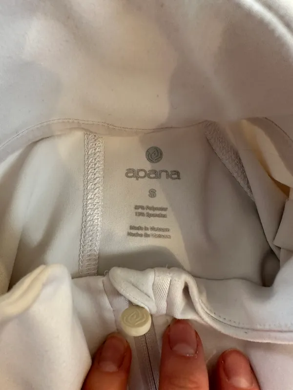 Apana White Activewear Jacket - Image 3