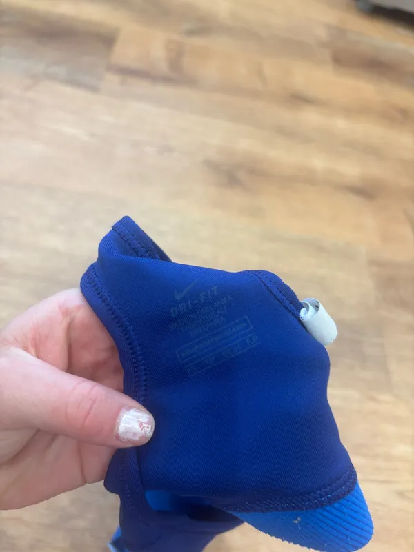 Blue Nike sports bra - Image 4