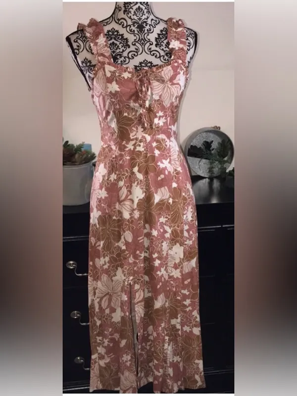 Sincerely Jules Floral Maxi Dress Size Small Like New - Image 2