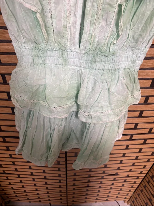 Loveshackfancy Natasha jade mist dress size XS - Image 6