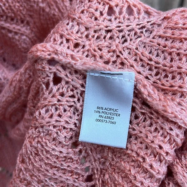 NWT CJ Banks Open Front Duster Sweater Size 2X - Image 5