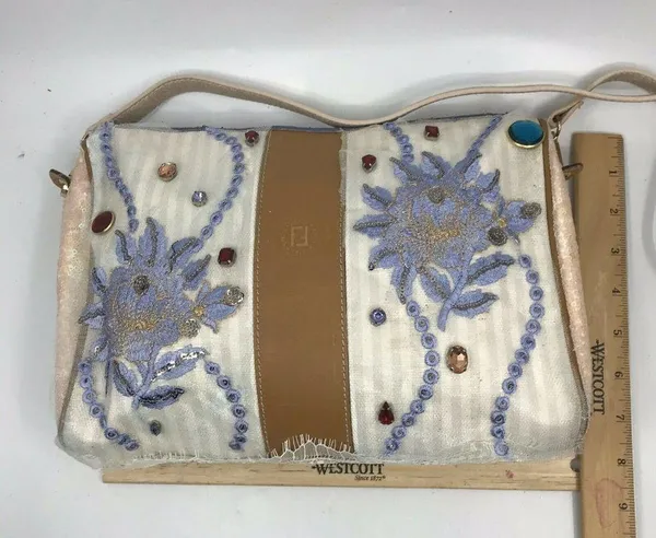 FENDI Vintage Customized Crossbody W/ Rhinestones - Image 6