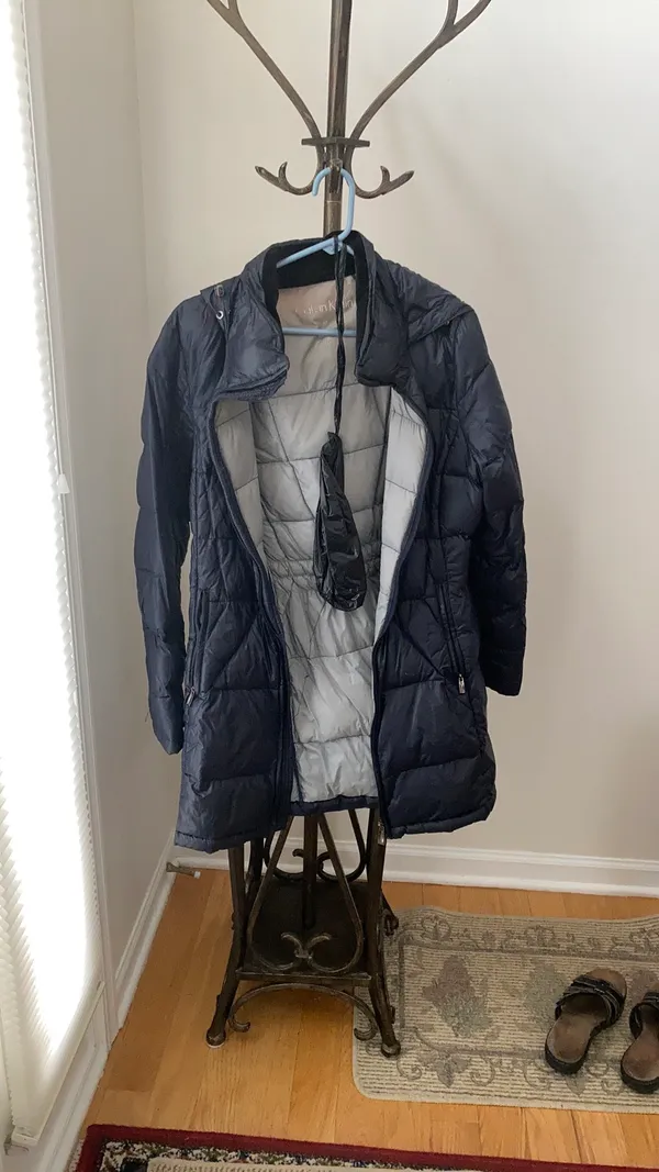 Calvin Klein Packable Puffer Jacket (Navy) - Image 2