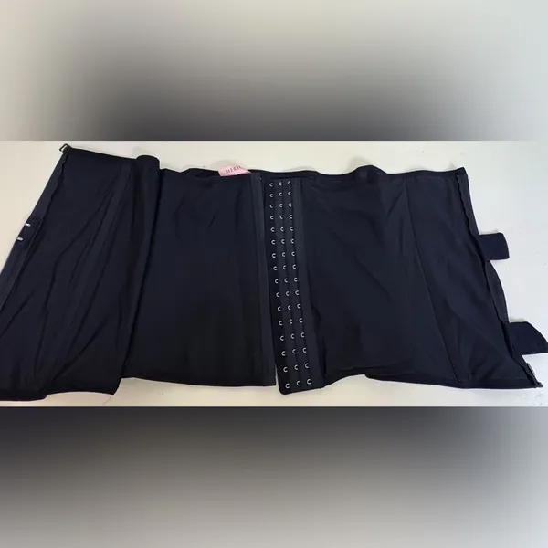 Black Waist Trainer Corset Size L - Image 6