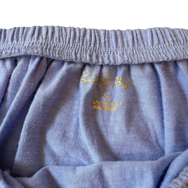 Lilly Pulitzer KATT Top Periwinkle Purple Off‎ Shoulder Long Sleeve S NWT - Image 7