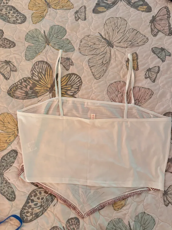 The Moon Sun Silky Crop Top - Image 2