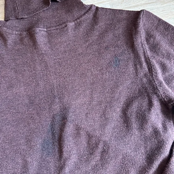 Dark Brown Turtleneck Sweater - Image 4
