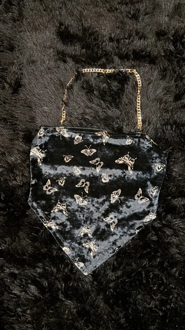 Butterfly Crop Top Gold - Image 2