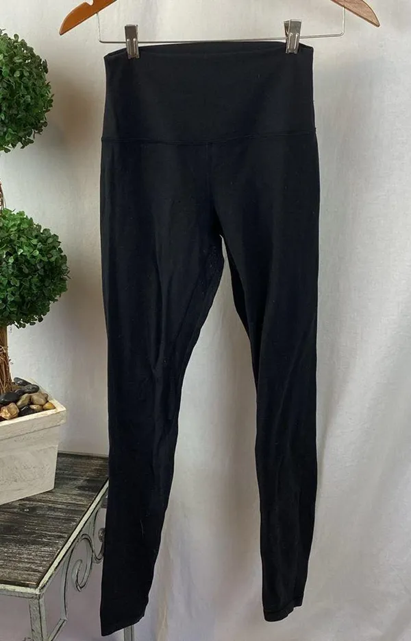 Lululemon Black High Rise Align Workout Sport Athletic Leggings Pants 6 - Image 3