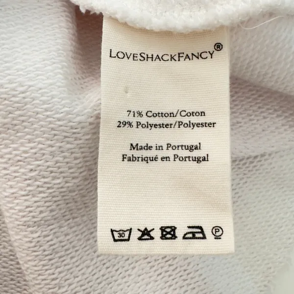 LoveShackFancy Ruffle Mini Skirt‎ XS Pastel Tie Dye Elastic Waist Feminine Boho - Image 7