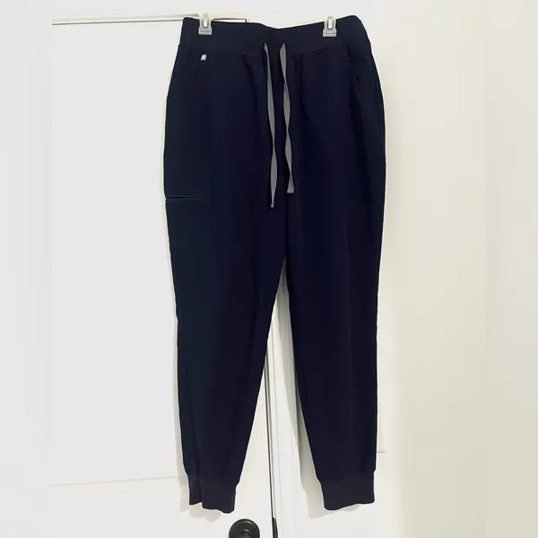 FIGS Zamora Jogger Scrub Pants Navy Blue - Image 6