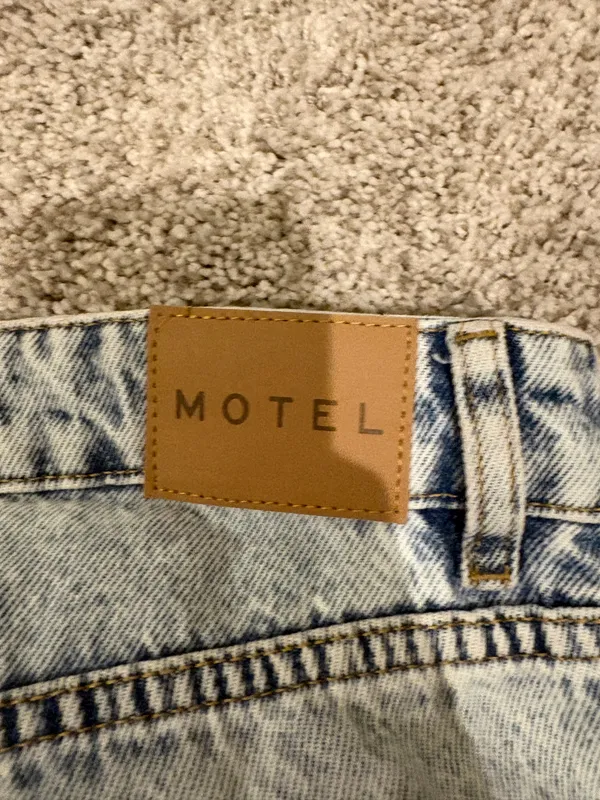 Motel Rocks Low-Rise Parallel Jeans - Image 4