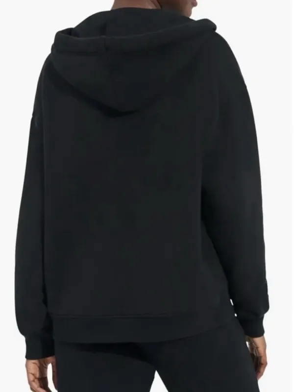 UGG Adryann Hoodie M 24” p2p Black $128 Retail NWOT - Image 8