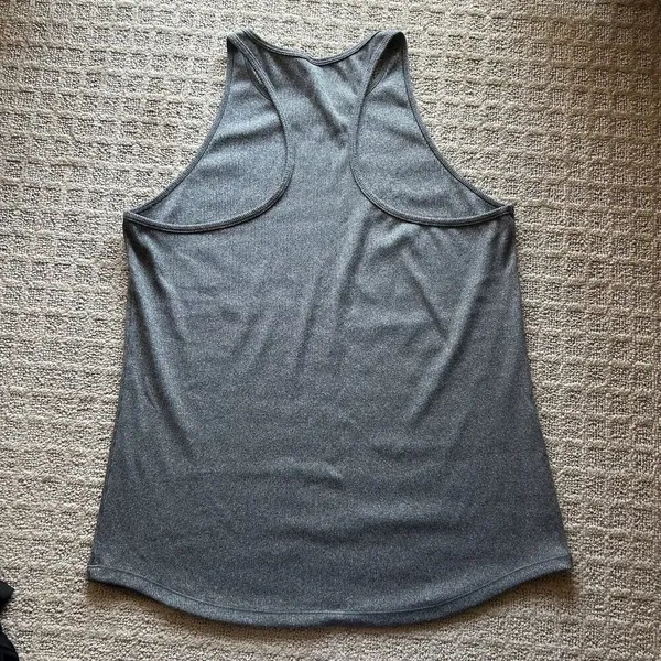 All in Motion Womens Large L Racerback Tank‎ Top Dark Gray Yoga Workout Gym - Image 5