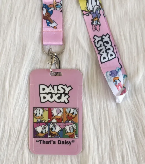Daisy Duck lanyard with Id/ card holder - Image 2