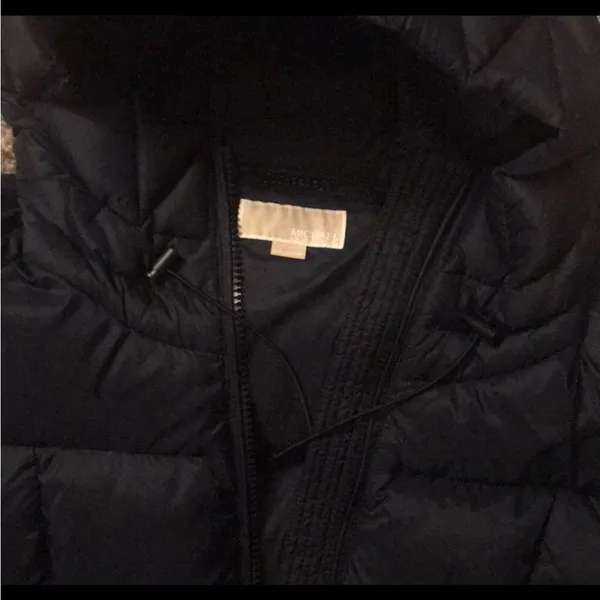 Women's Michael Kors M long, down, puffer coat. Black Puffer Coat - Image 7