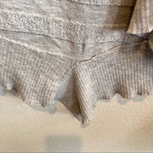 Anthropologie grey cardigan M - Image 5