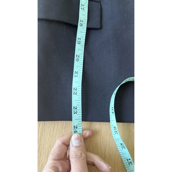 J.Crew Dover Double-Breasted 100% Wool Blazer Navy Blue Size 6 Petite 2824 - Image 9